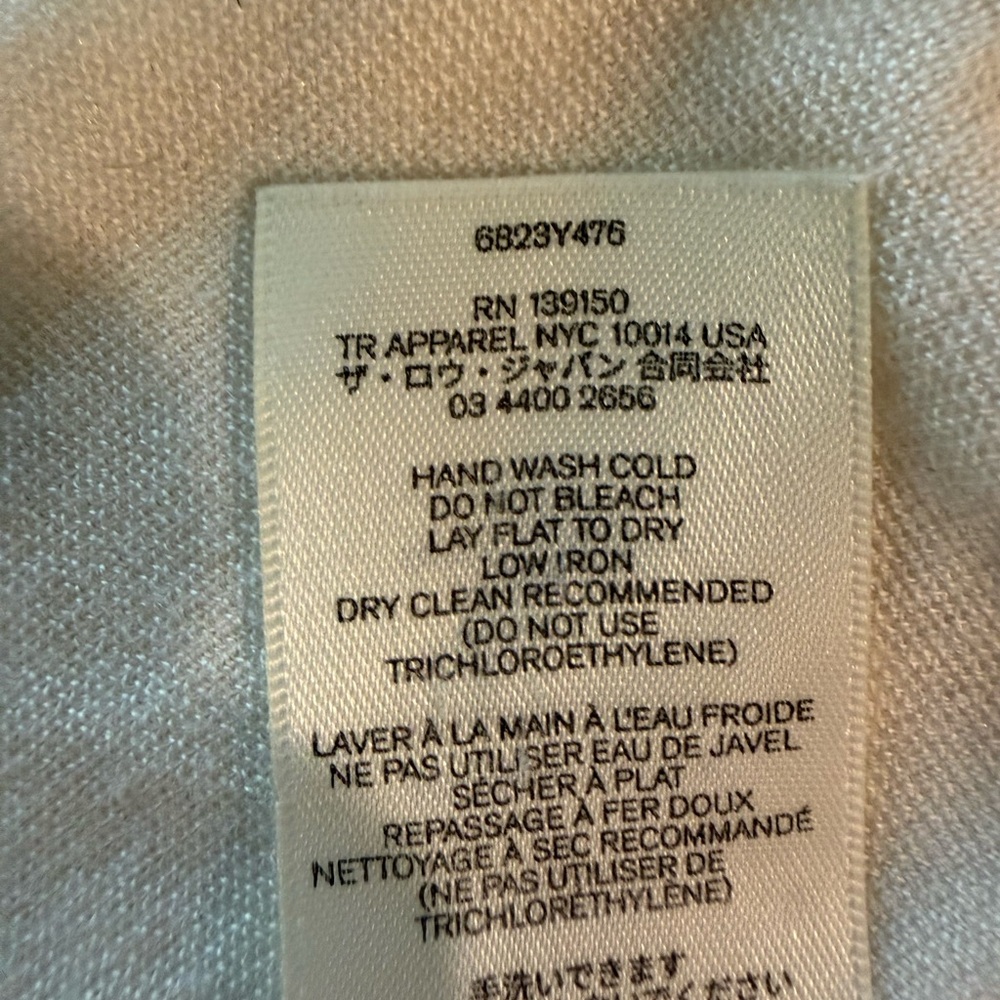 The Row Paolo Wool & Silk Top - White - Picture 11 of 11